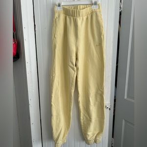 Hollister Light Yellow Joggers